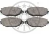 KLOCKI HAMULCOWE FORD MONDEO MK III (B5Y), MONDEO MK III SALOON (B4Y), MONDEO MK III TURNIER 00-09 PRZOD SZT OPTIMAL BP12091 (фото 2)