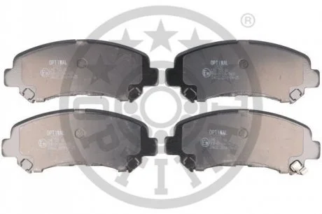 KLOCKI HAMULCOWE NISSAN QASHQAI / QASHQAI +2 I (J10, NJ10, JJ10E), QASHQAI II CLOSED OFF-ROA 07-13 PRZOD SZT OPTIMAL BP12372