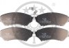 KLOCKI HAMULCOWE MITSUBISHI CHALLENGER / SHOGUN SPORT I (K7_, K9_), PAJERO/SHOGUN   CANVAS T 98-07 PRZOD SZT OPTIMAL BP84501 (фото 1)