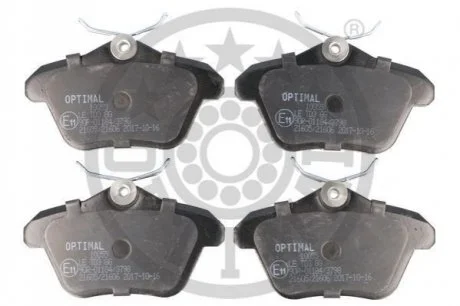 KLOCKI HAMULCOWE ALFA ROMEO 156 (932_), 156 SPORTWAGON (932_), 164 (164_), 166 (936_), LANCI 92-07 TYL SZT OPTIMAL BP10055
