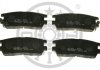 KLOCKI HAMULCOWE MITSUBISHI PAJERO/SHOGUN   CANVAS TOP (V2_W, V4_W), PAJERO/SHOGUN MK II (V3 90-00 TYL SZT OPTIMAL BP09792 (фото 1)