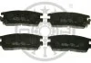 KLOCKI HAMULCOWE MITSUBISHI PAJERO/SHOGUN   CANVAS TOP (V2_W, V4_W), PAJERO/SHOGUN MK II (V3 90-00 TYL SZT OPTIMAL BP09792 (фото 1)