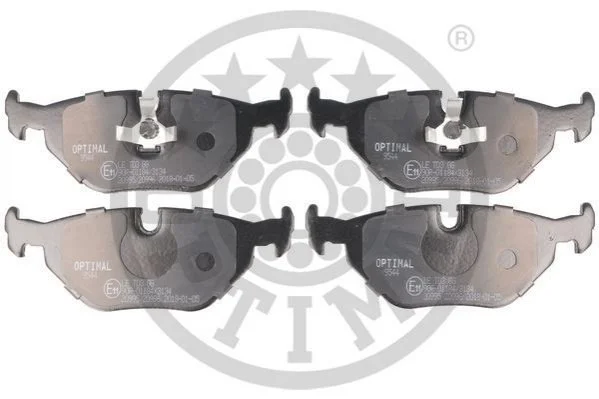 KLOCKI HAMULCOWE BMW 3 (E30), 3 (E36), 3 CONVERTIBLE (E30), 3 CONVERTIBLE (E36), 3 COUPE (E3 85-03 TYL SZT OPTIMAL BP09544 (фото 1)