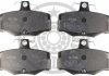 KLOCKI HAMULCOWE NISSAN ALMERA MK II (N16), ALMERA TINO (V10), PRIMERA (P10), PRIMERA (P11), 90-02 TYL SZT OPTIMAL BP10175 (фото 1)