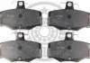 KLOCKI HAMULCOWE NISSAN ALMERA MK II (N16), ALMERA TINO (V10), PRIMERA (P10), PRIMERA (P11), 90-02 TYL SZT OPTIMAL BP10175 (фото 1)