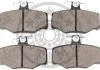 KLOCKI HAMULCOWE NISSAN ALMERA MK II (N16), ALMERA TINO (V10), PRIMERA (P10), PRIMERA (P11), 90-02 TYL SZT OPTIMAL BP10175 (фото 2)