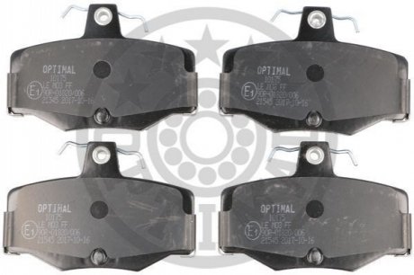 KLOCKI HAMULCOWE NISSAN ALMERA MK II (N16), ALMERA TINO (V10), PRIMERA (P10), PRIMERA (P11), 90-02 TYL SZT OPTIMAL BP10175