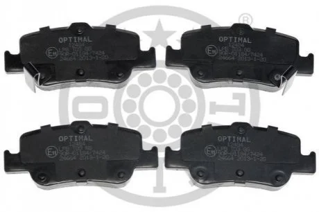 KLOCKI HAMULCOWE TOYOTA AURIS (_E15_), AURIS (_E18_), AURIS ESTATE (_E18_), AURIS VAN BOX (_ 06-18 TYL SZT OPTIMAL BP12484