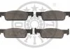 Klocki Hamulcowe Dacia Logan II, Logan MCV II, Sandero II, Renault Clio IV (BH_), Clio IV Bo 12> Przod SZT оптимальний OPTIMAL BP12633 (фото 2)