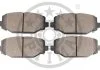 KLOCKI HAMULCOWE CHRYSLER GRAND VOYAGER V (RT), DODGE CARAVAN, JOURNEY, FIAT FREEMONT (345_) 10-14 TYL SZT OPTIMAL BP12608 (фото 2)