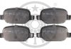 KLOCKI HAMULCOWE ALFA ROMEO 147 (937_), 156 (932_), 156 SPORTWAGON (932_), GT (937_), FIAT L 97-10 TYL SZT OPTIMAL BP12115 (фото 1)