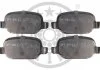 KLOCKI HAMULCOWE ALFA ROMEO 147 (937_), 156 (932_), 156 SPORTWAGON (932_), GT (937_), FIAT L 97-10 TYL SZT OPTIMAL BP12115 (фото 1)
