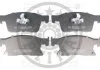 KLOCKI HAMULCOWE OPEL ASTRA K (B16), ASTRA K SPORTS TOURER (B16), VAUXHALL ASTRA MK VII (K) 15> PRZOD SZT OPTIMAL BP12746 (фото 1)