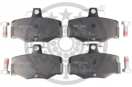 KLOCKI HAMULCOWE NISSAN ALMERA MK II (N16), ALMERA TINO (V10), PRIMERA (P10), PRIMERA (P11), 90-06 TYL SZT OPTIMAL BP09690