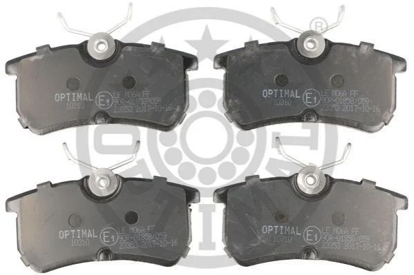 KLOCKI HAMULCOWE FORD FIESTA V (JH_, JD_), FIESTA VI (CB1, CCN), FIESTA VI VAN, FOCUS (DAW, 98-08 TYL SZT OPTIMAL BP10310 (фото 1)