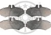 KLOCKI HAMULCOWE MERCEDES-BENZ G-CLASS (W461), G-CLASS (W463), G-CLASS CABRIO (W463), SPRINT 94-06 TYL SZT OPTIMAL BP10403 (фото 1)