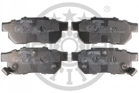 KLOCKI HAMULCOWE HONDA CITY SALOON (GM2, GM3), CIVIC MK V HATCHBACK (EJ, EK), CIVIC MK V SAL 95-01 TYL SZT OPTIMAL BP12060