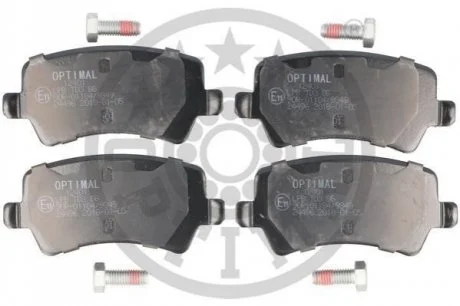 KLOCKI HAMULCOWE FORD GALAXY (WA6), S-MAX (WA6), LAND ROVER RANGE ROVER EVOQUE (L538), RANGE 06-15 TYL SZT OPTIMAL BP12401