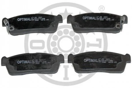 KLOCKI HAMULCOWE DAIHATSU CHARADE VI (L251, L250_, L260_), CUORE VII (L275_, L285_, L276_), 03> PRZOD SZT OPTIMAL BP12413