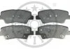 KLOCKI HAMULCOWE HYUNDAI IX35 (LM, EL, ELH), SONATA V (NF), TUCSON (JM), TUCSON (TL, TLE), K 04-15 TYL SZT OPTIMAL BP12560 (фото 1)