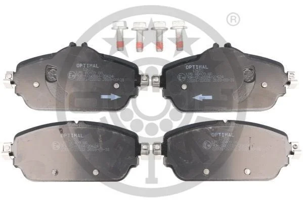 KLOCKI HAMULCOWE MERCEDES-BENZ C-CLASS (W205), C-CLASS CONVERTIBLE (A205), C-CLASS COUPE (C2 13> PRZOD SZT OPTIMAL BP12652 (фото 1)
