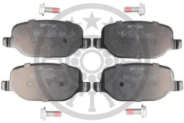 KLOCKI HAMULCOWE ALFA ROMEO 159 (939_), 159 SPORTWAGON (939_), BRERA (939_), SPIDER (939_), 02-12 TYL SZT OPTIMAL BP12320 (фото 1)