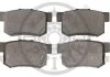 KLOCKI HAMULCOWE HONDA ACCORD VII (CL, CN), ACCORD VII TOURER (CM, CN), CR-V MK II (RD_), FR 91-08 TYL SZT OPTIMAL BP09823 (фото 2)