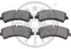 KLOCKI HAMULCOWE MERCEDES-BENZ SPRINTER 4,6-T BOX (906), SPRINTER 4,6-T PLATFORM/CHASSIS (90 06-16 TYL SZT OPTIMAL BP12472 (фото 2)