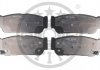 KLOCKI HAMULCOWE KIA SORENTO I (JC), SSANGYONG KYRON, REXTON / REXTON II (GAB_), REXTON W, R 02-12 TYL SZT OPTIMAL BP12646 (фото 1)
