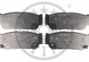 KLOCKI HAMULCOWE KIA SORENTO I (JC), SSANGYONG KYRON, REXTON / REXTON II (GAB_), REXTON W, R 02-12 TYL SZT OPTIMAL BP12646 (фото 1)