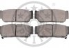 KLOCKI HAMULCOWE KIA SORENTO I (JC), SSANGYONG KYRON, REXTON / REXTON II (GAB_), REXTON W, R 02-12 TYL SZT OPTIMAL BP12646 (фото 2)