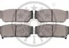 KLOCKI HAMULCOWE KIA SORENTO I (JC), SSANGYONG KYRON, REXTON / REXTON II (GAB_), REXTON W, R 02-12 TYL SZT OPTIMAL BP12646 (фото 2)