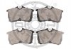 KLOCKI HAMULCOWE HONDA ACCORD MK VII (CK, CG, CH, CF8), ACCORD MK VII HATCHBACK (CH, CL), AC 98-08 TYL SZT OPTIMAL BP10312 (фото 2)