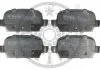 KLOCKI HAMULCOWE OPEL CORSA C (X01), CORSA C BOX (X01), TIGRA TWINTOP (X04), VAUXHALL CORSA 00-12 TYL SZT OPTIMAL BP12094 (фото 1)