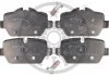 KLOCKI HAMULCOWE BMW 1 (E81), 1 (E87), 3 (E90), 3 COUPE (E92), MINI MINI COUNTRYMAN (R60), M 04-16 TYL SZT OPTIMAL BP12236 (фото 1)