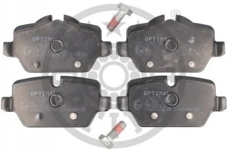 KLOCKI HAMULCOWE BMW 1 (E81), 1 (E87), 3 (E90), 3 COUPE (E92), MINI MINI COUNTRYMAN (R60), M 04-16 TYL SZT OPTIMAL BP12236