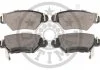KLOCKI HAMULCOWE OPEL ASTRA G BOX (F70), ASTRA G CLASSIC (T98), ASTRA G CLASSIC CARAVAN (F35 98-09 TYL SZT OPTIMAL BP12081 (фото 2)