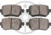 KLOCKI HAMULCOWE AUDI A1 (8X1, 8XK), A1 SPORTBACK (8XA, 8XF), Q3 (8UB, 8UG), SEAT ALHAMBRA (10> TYL SZT OPTIMAL BP12677 (фото 2)