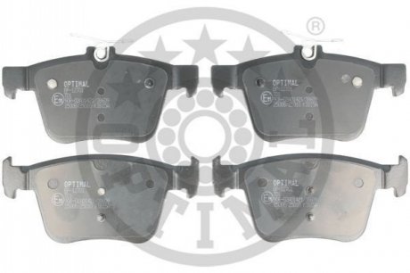 KLOCKI HAMULCOWE AUDI A3 (8V1, 8VK), A3 CONVERTIBLE (8V7, 8VE), A3 LIMOUSINE (8VS, 8VM), A3 12> TYL SZT OPTIMAL BP12701