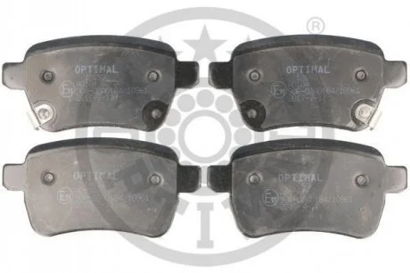KLOCKI HAMULCOWE FIAT 500L (351_, 352_), OPEL ADAM (M13), CORSA E (X15), CORSA E VAN (X15), 12> TYL SZT OPTIMAL BP12693