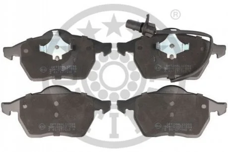 KLOCKI HAMULCOWE FORD GALAXY (WGR), SEAT ALHAMBRA (7V8, 7V9), VW SHARAN (7M8, 7M9, 7M6) 95-10 PRZOD SZT OPTIMAL BP12093