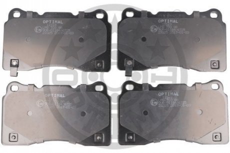 KLOCKI HAMULCOWE CADILLAC CTS STS, MITSUBISHI LANCER VII (CSA CTA), SUBARU IMPREZA (GD) 02-07 PRZOD SZT OPTIMAL BP12169