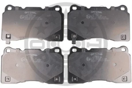 KLOCKI HAMULCOWE CADILLAC CTS STS, MITSUBISHI LANCER VII (CSA CTA), SUBARU IMPREZA (GD) 02-07 PRZOD SZT OPTIMAL BP12169