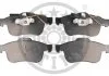 KLOCKI HAMULCOWE ALFA ROMEO 159 (939), 159 SPORTWAGON (939), BRERA (939), SPIDER (939) 05-11 PRZOD SZT OPTIMAL BP12319 (фото 1)