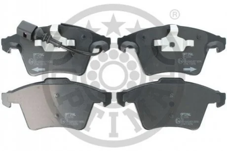 KLOCKI HAMULCOWE VW CARAVELLE MK VI (SGF SGM SGN SHM SHN) MULTIVAN MK V (7HM 7HN 7HF 03-09 PRZOD SZT OPTIMAL BP12390