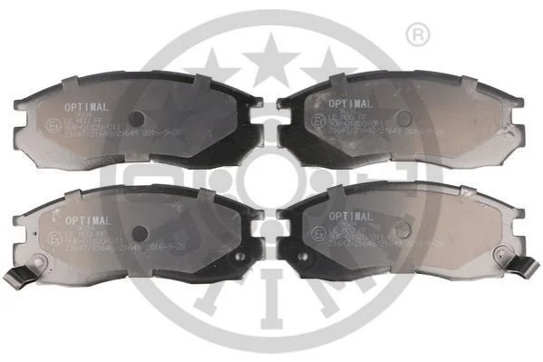 KLOCKI HAMULCOWE CHRYSLER SEBRING (JR), HYUNDAI SANTAMO, MITSUBISHI COLT MK III (C 87-07 PRZOD SZT OPTIMAL BP09684 (фото 1)