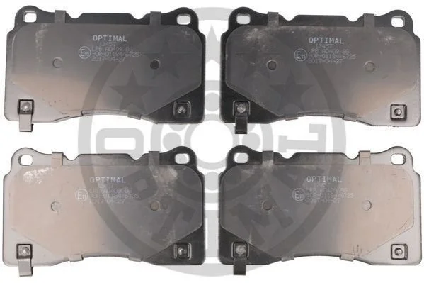 KLOCKI HAMULCOWE CADILLAC ATS, ATS COUPE, CTS, CTS COUPE, STS, XTS, CHEVROLET CORV 10-16 PRZOD SZT OPTIMAL BP12457 (фото 1)