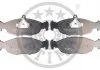 KLOCKI HAMULCOWE CHEVROLET CORSA PICKUP, CORSA SALOON, LANOS HATCHBACK, LANOS SALO 82-05 PRZOD SZT OPTIMAL BP09771 (фото 1)