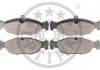 KLOCKI HAMULCOWE CHEVROLET CORSA PICKUP, CORSA SALOON, LANOS HATCHBACK, LANOS SALO 82-05 PRZOD SZT OPTIMAL BP09771 (фото 2)