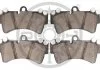 KLOCKI HAMULCOWE AUDI Q7 (4LB), PORSCHE CAYENNE (9PA), VW TOUAREG (7LA, 7L6, 7L7) 02-15 PRZOD SZT OPTIMAL BP12176 (фото 2)